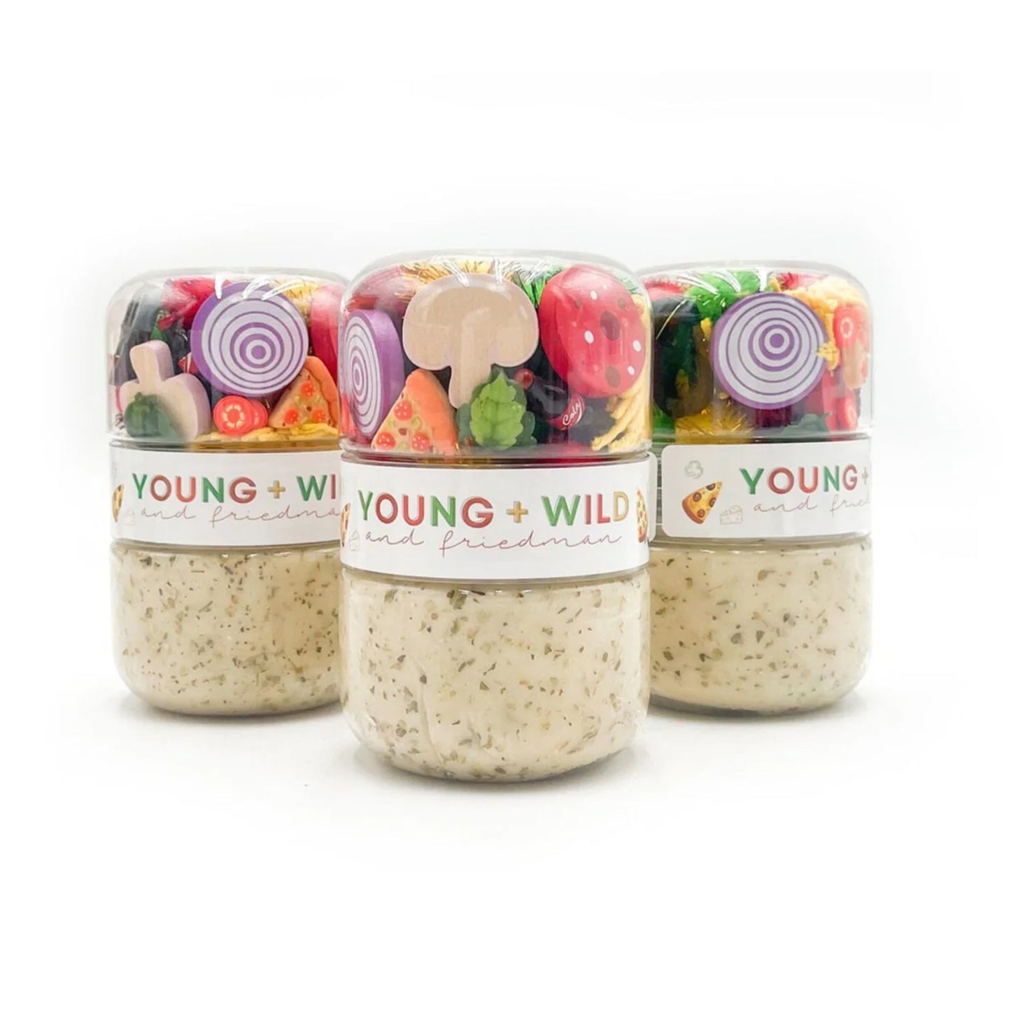 Young, Wild, & Friedman Grab & Go Dough Jar – Pizza
