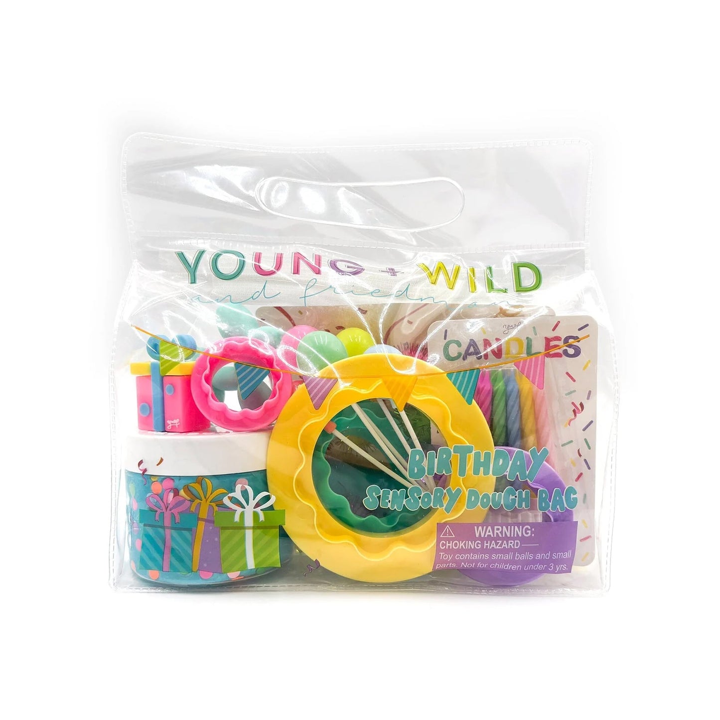 Young, Wild, & Friedman Sensory Dough Bag – Birthday