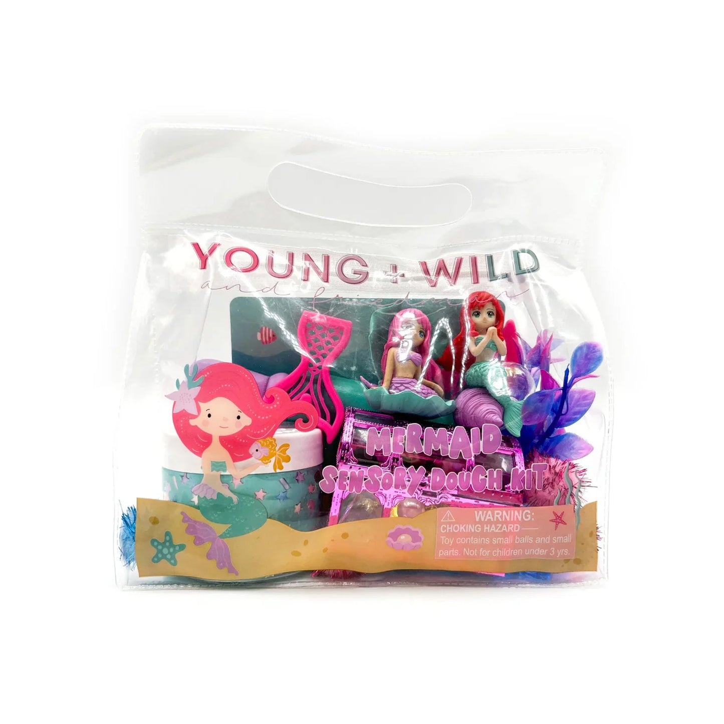 Young, Wild, & Friedman Sensory Dough Bag – Mermaid