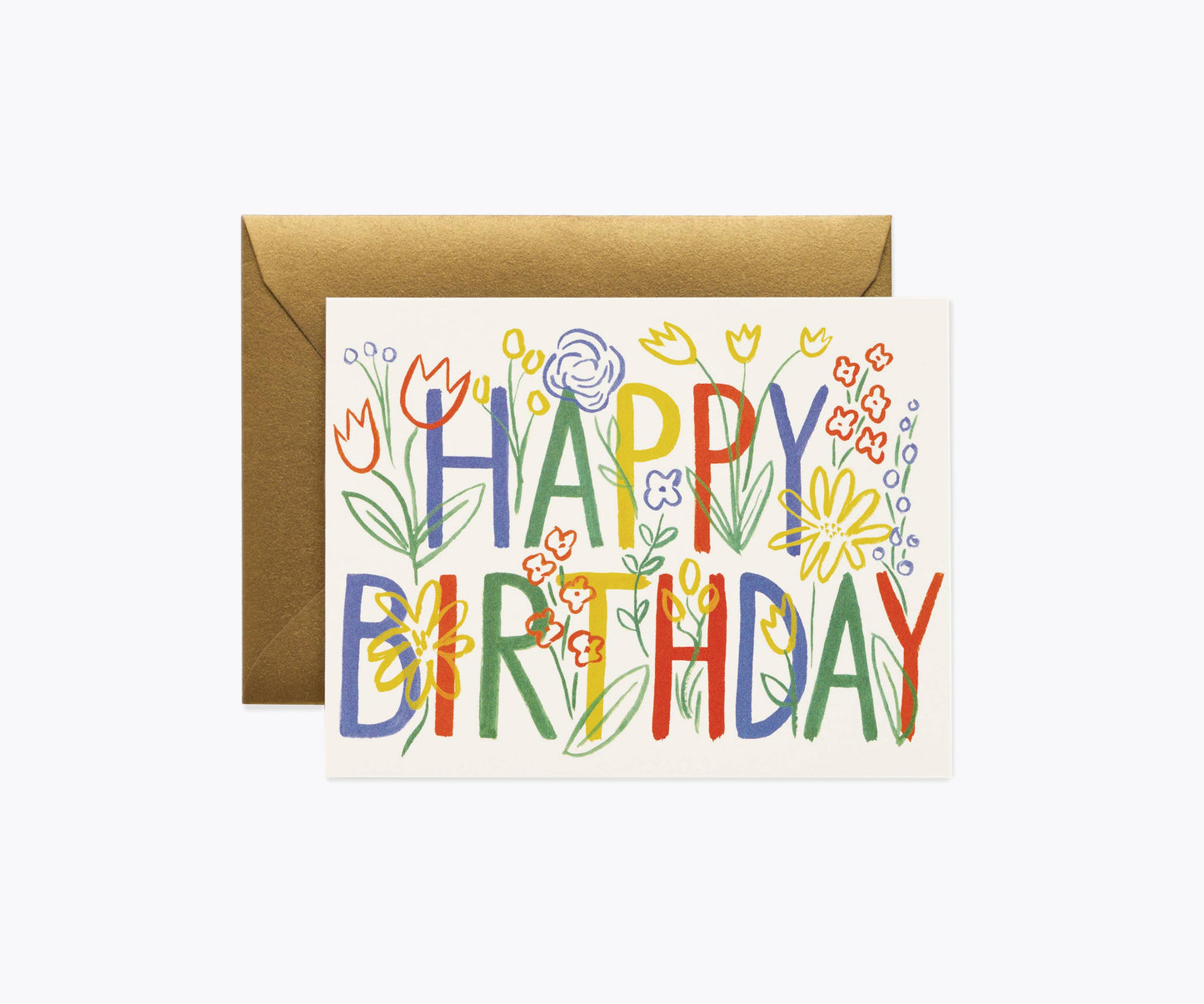 Boxed Set of Brushstroke Birthday Cards