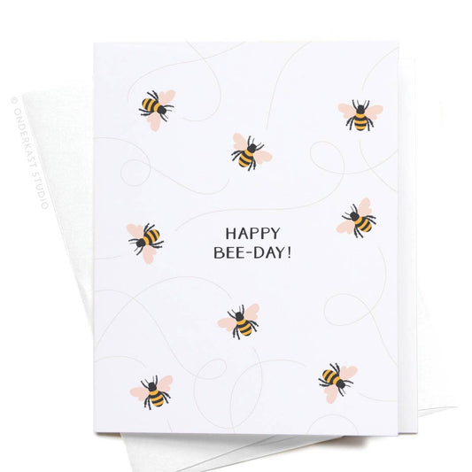 Happy Bee-day! Greeting Card