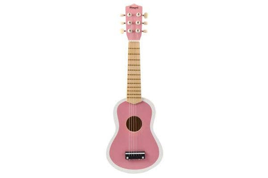 Pink / White Guitar