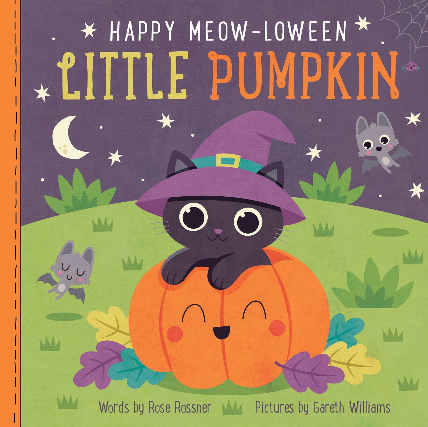 Happy Meow-loween Little Pumpkin (board book)