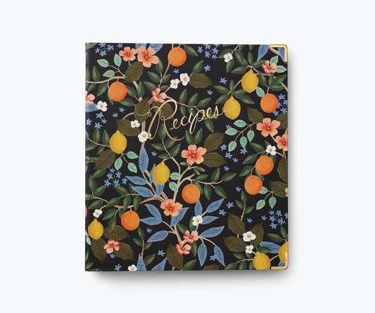 Citrus Grove Recipe Binder