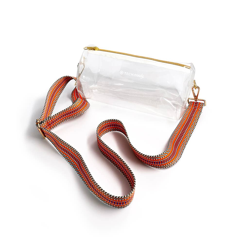 Tech Candy - IN THE CLEAR STADIUM BAG + GUITAR STRAP