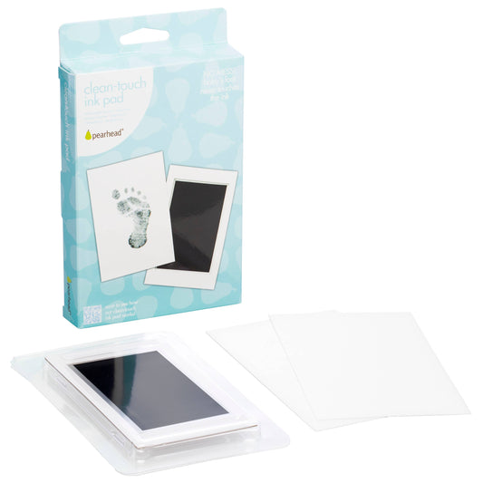 Pearhead - Clean-Touch Ink Pad - Handprint or Footprint Kit