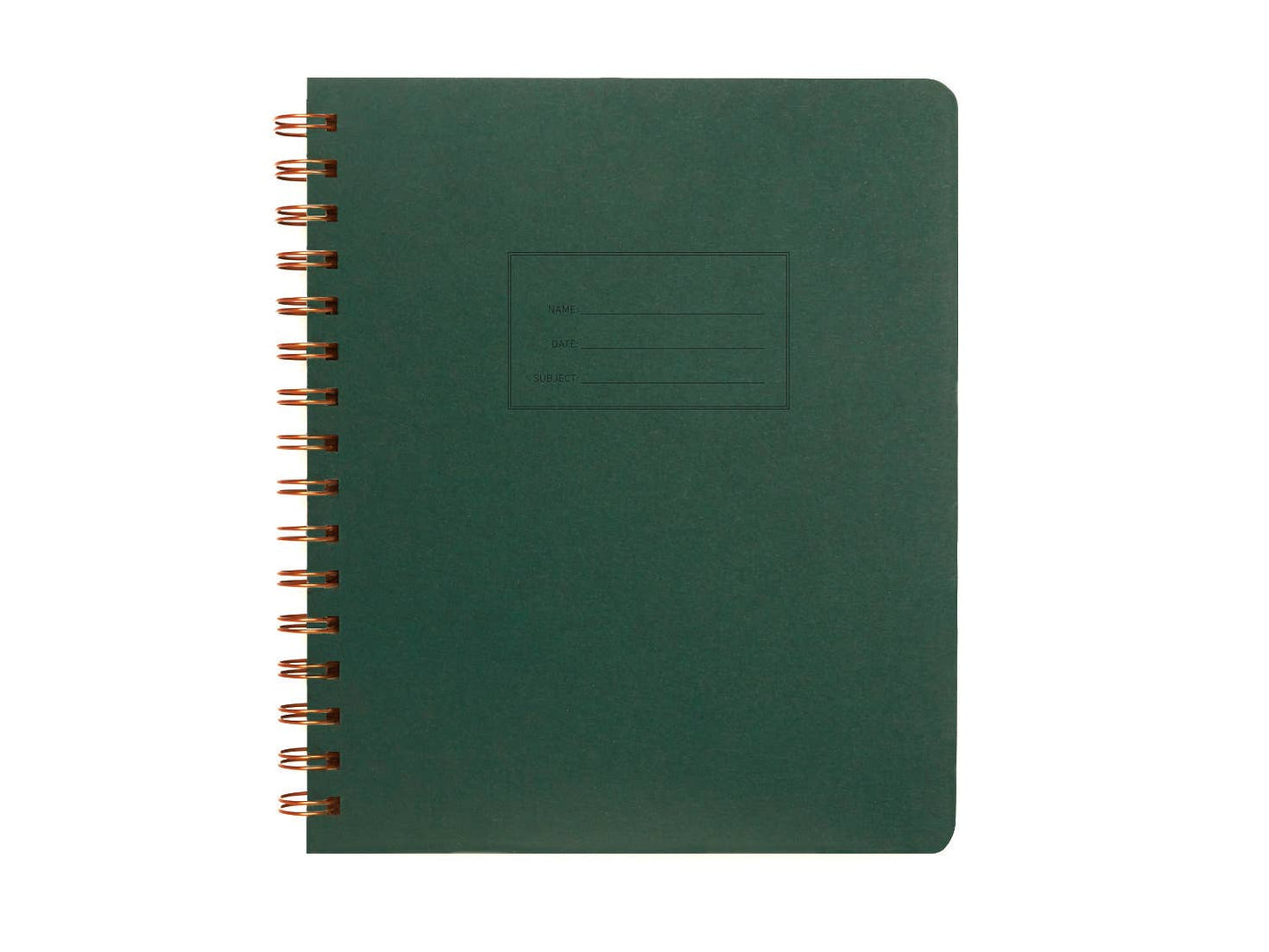 Standard Notebook - Spruce: Lined / Right