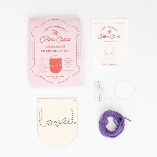 Loved Embroidery Board Kit