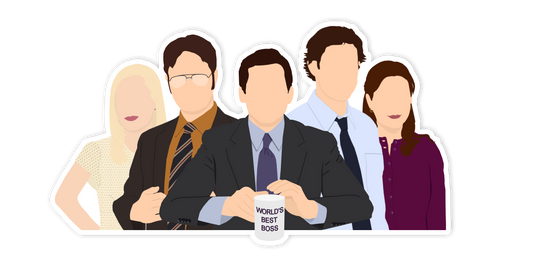 The Office Cast Sticker