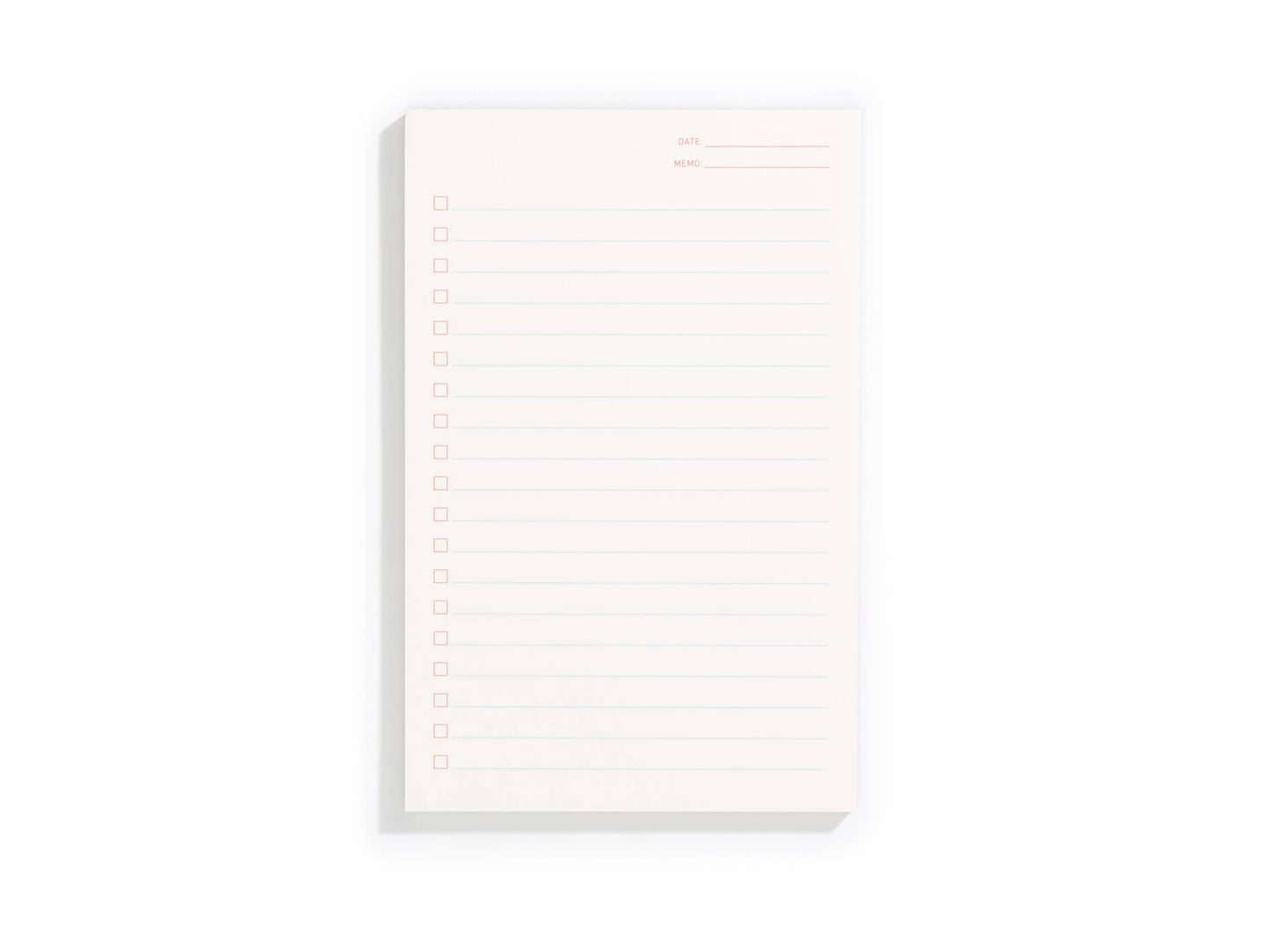 Checklist Notepad