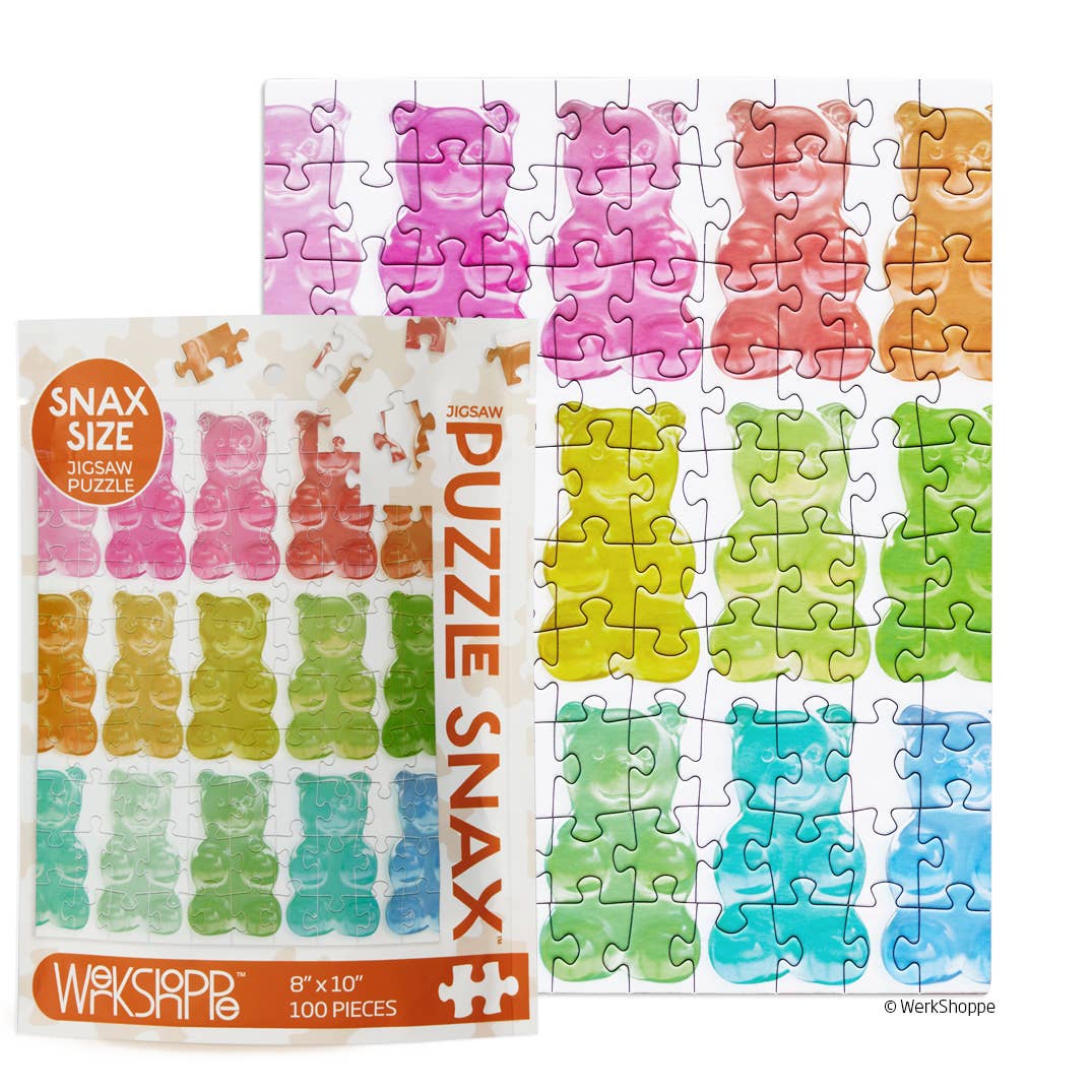 Gummy Bears | 100 Piece Puzzle Snax